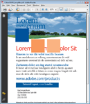 PDF file with CMYK squares