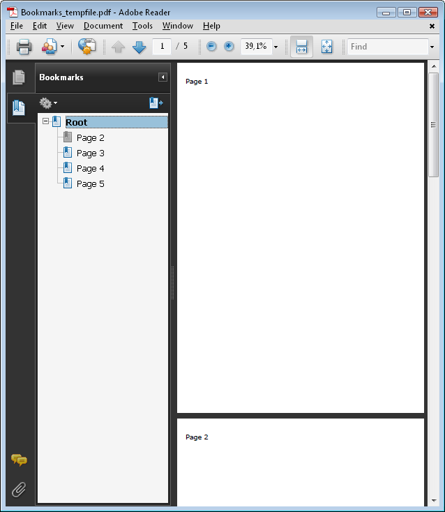 pdf expert bookmark