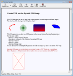 Screen shot of the application window