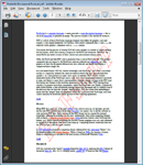 Draw watermark as outlined graphical path